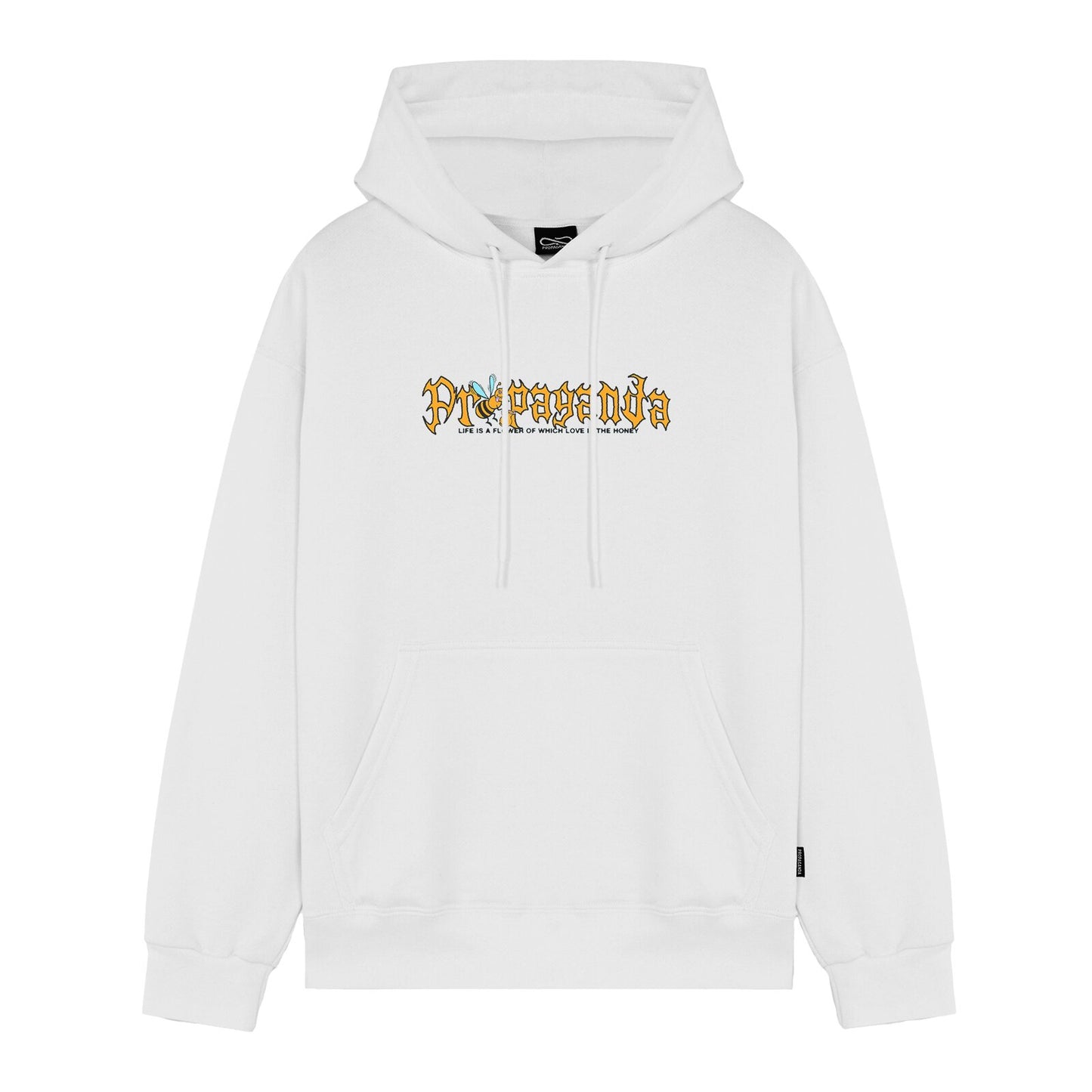 Flower Hoodie White