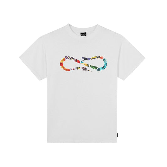 Logo Vhs Tee White