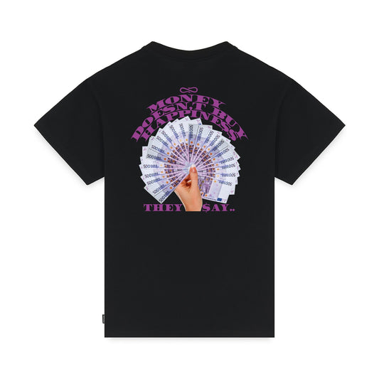 Happiness Tee Black