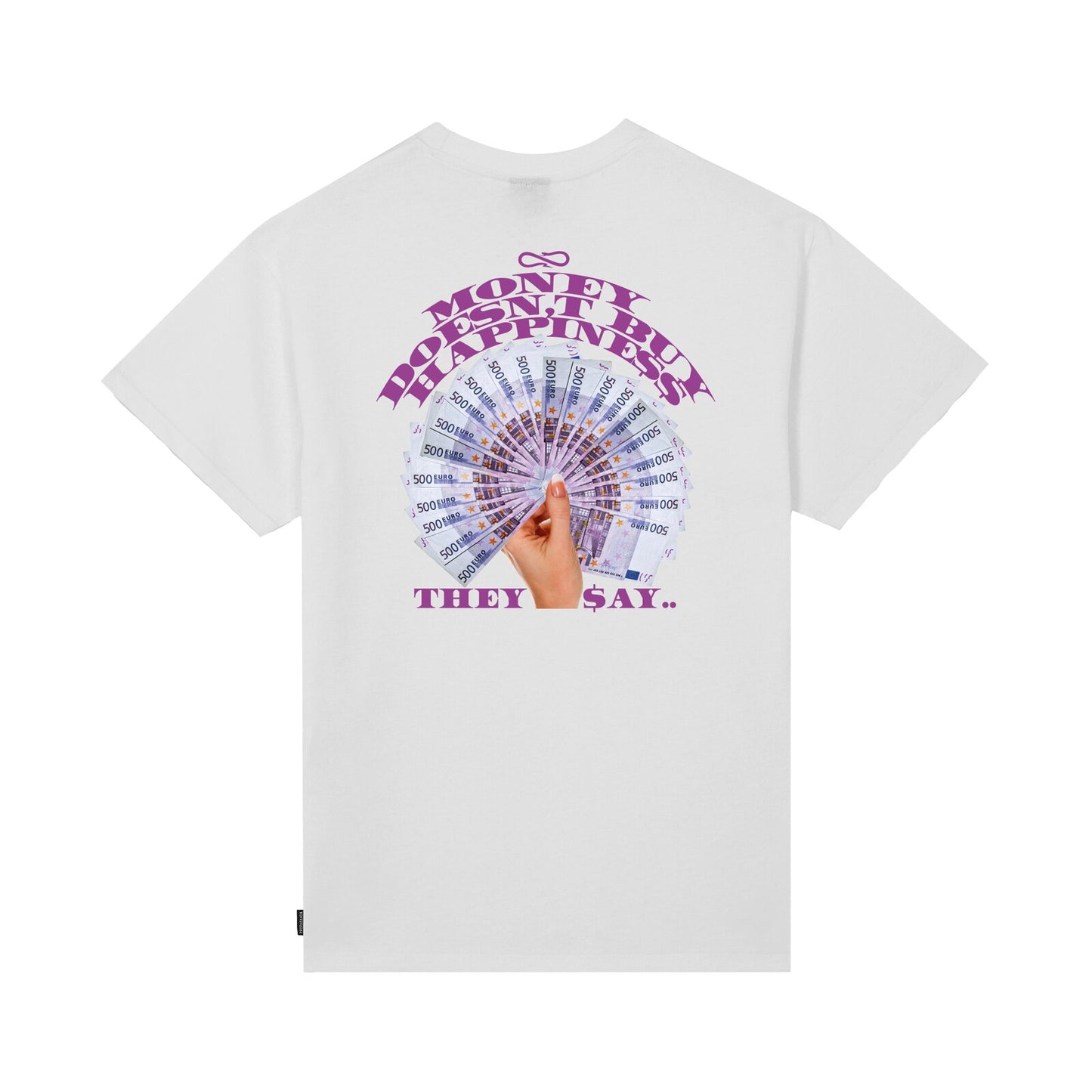 Happiness Tee White