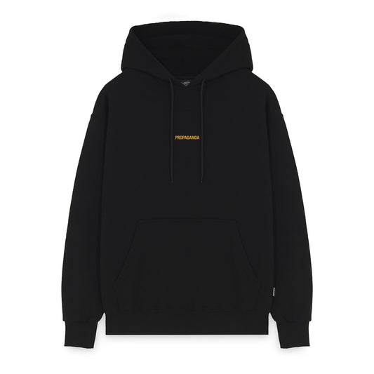 Propaganda Ribs Archangel Hoodie Black vista retro - Raf Sneakers Trieste