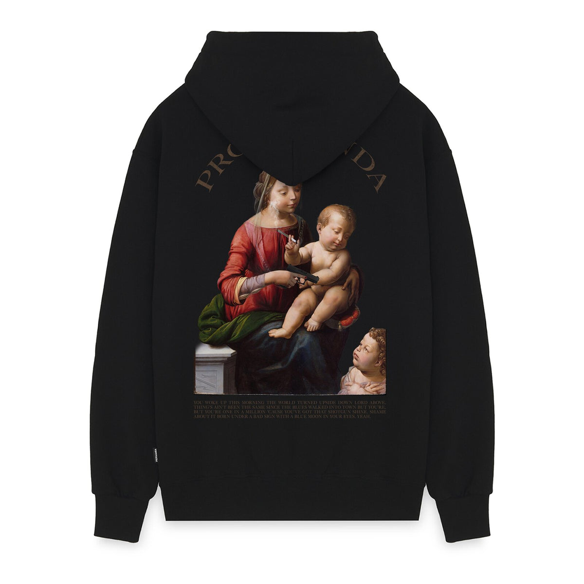 Revival Hoodie Black Streetwear - Felpa | Raf Sneakers Trieste