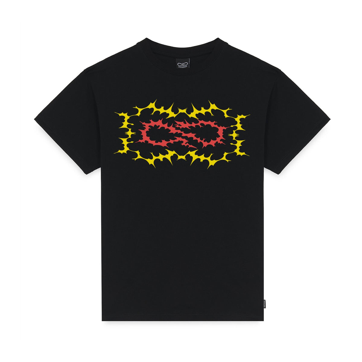 Logo Strike Tee Black Streetwear - T-Shirt | Raf Sneakers Trieste