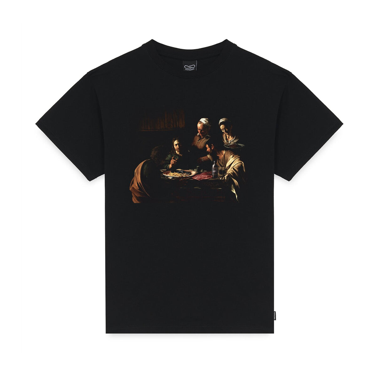Supper Tee Black Streetwear - T-Shirt | Raf Sneakers Trieste