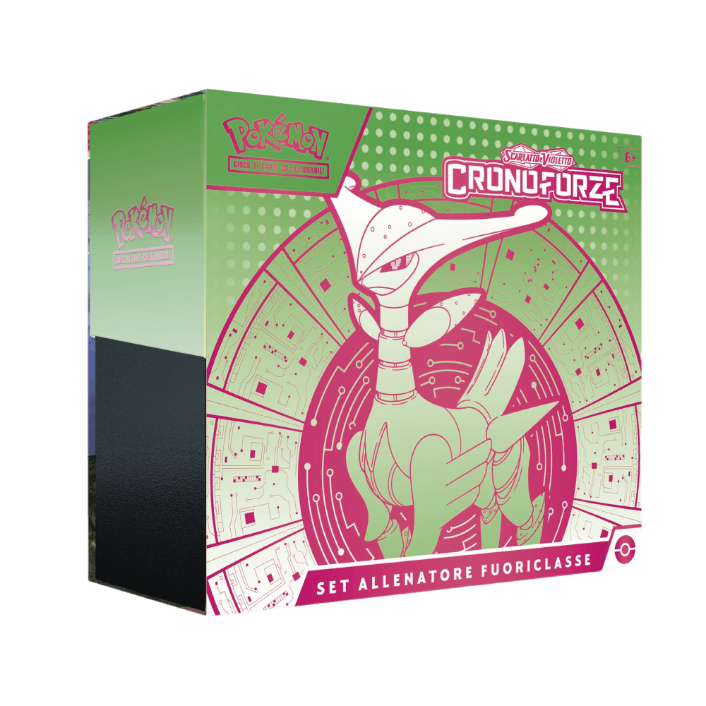 Pokemon Set Allenatore Fuoriclasse Scarlatto e Violetto Cronoforze Fogliaferrea IT