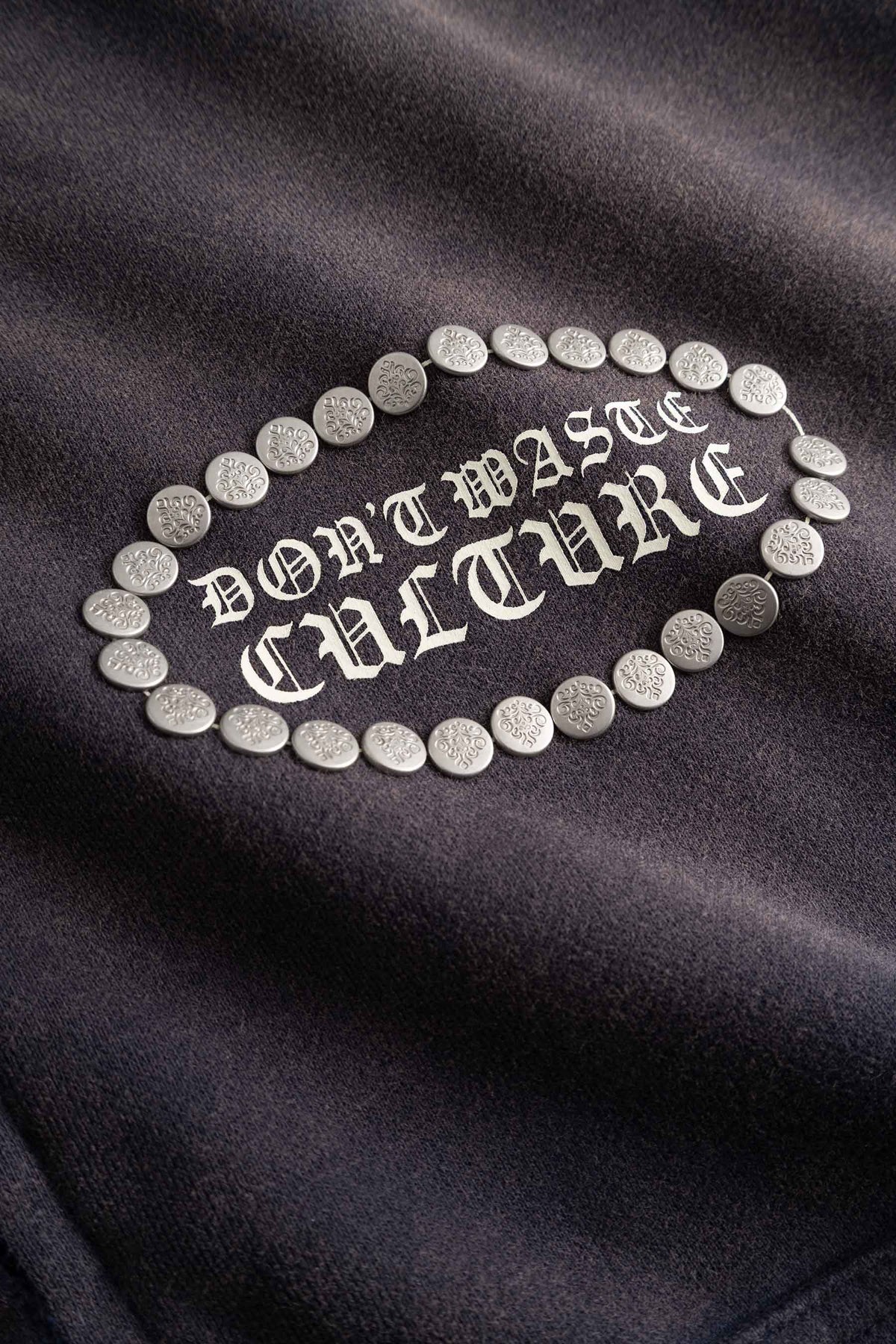 Don't Waste Culture Savy Washed Blue