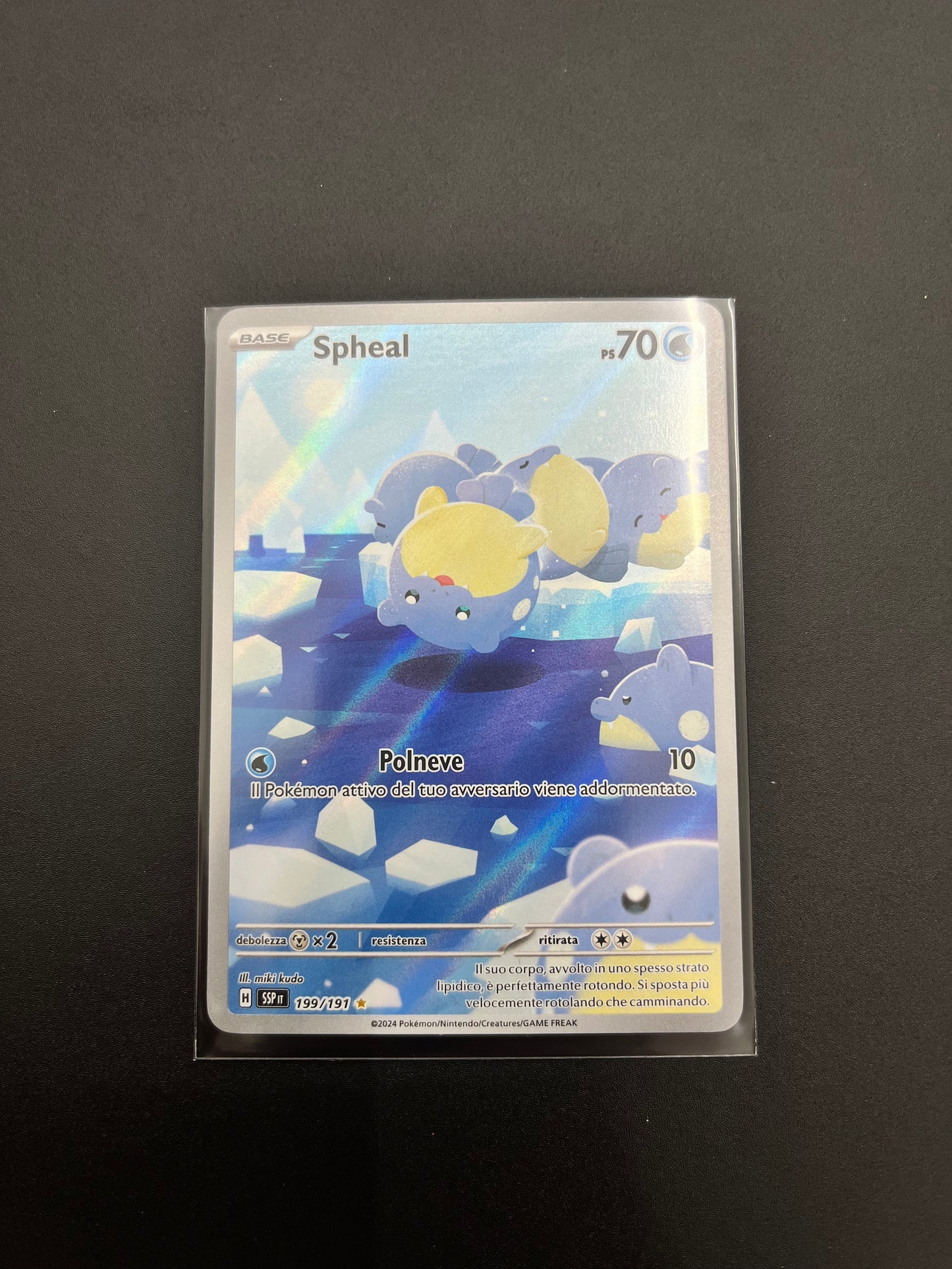 Pokemon Spheal 199/191 SSP IT Mint