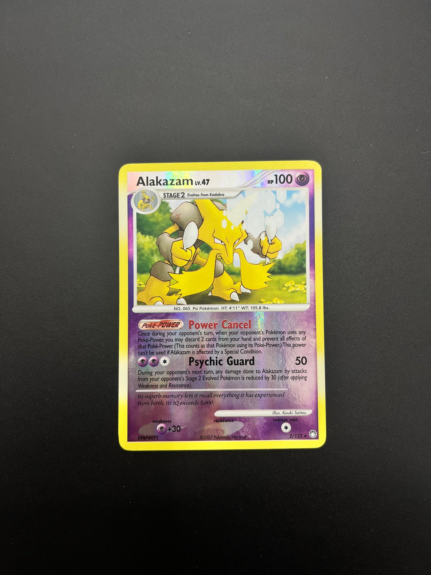 Pokemon Alakazam Lv.47 MT 2 EN