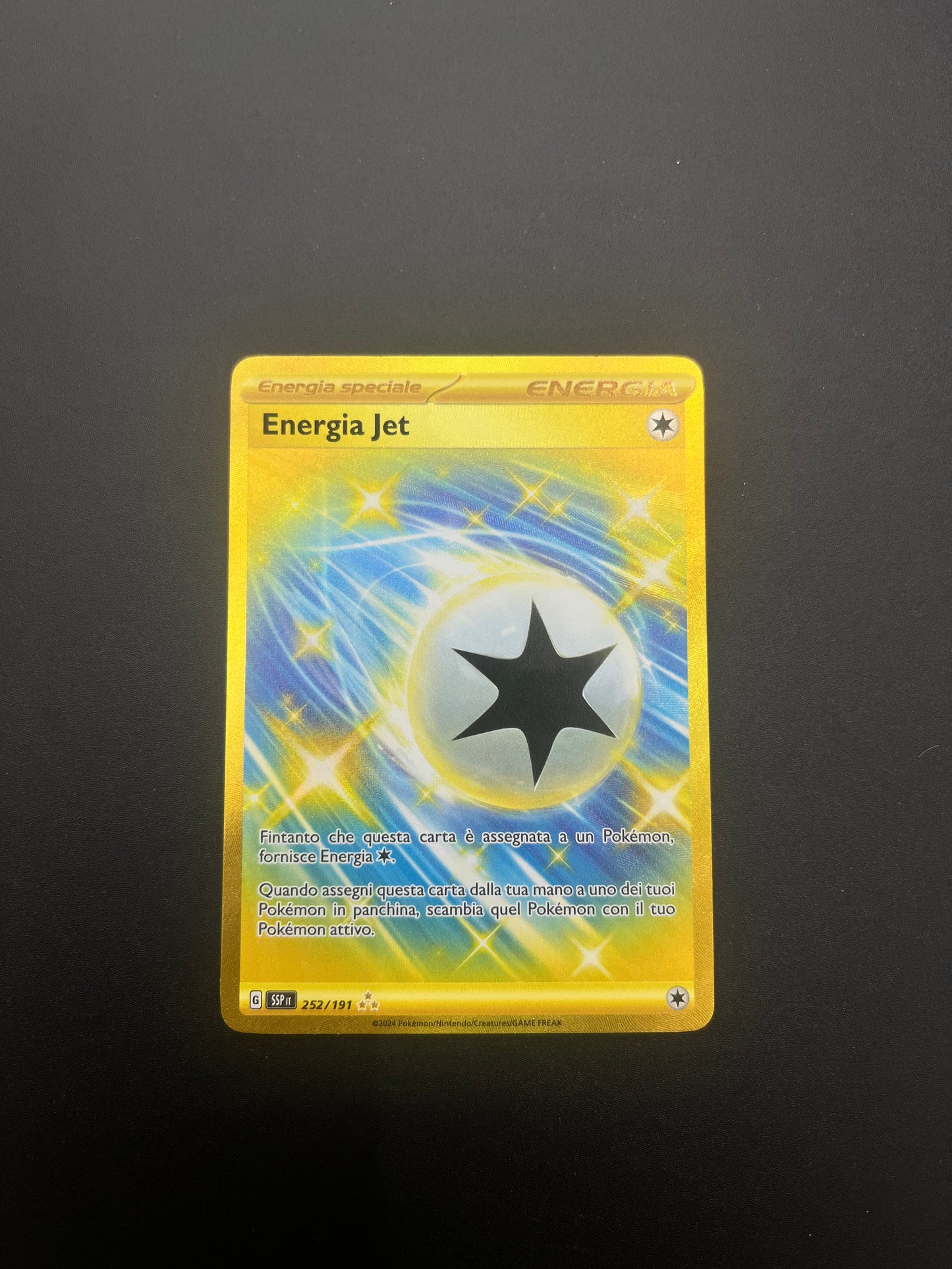 Pokemon Energia Jet 252/191 SSP IT Mint
