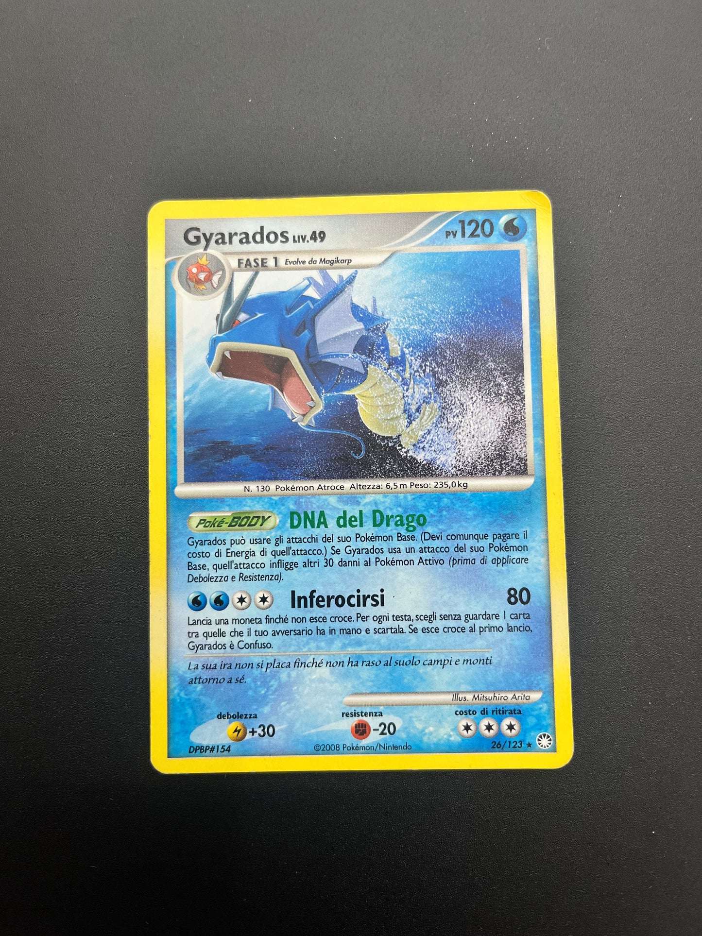 Pokemon Gyarados Lv.49 26/123 IT