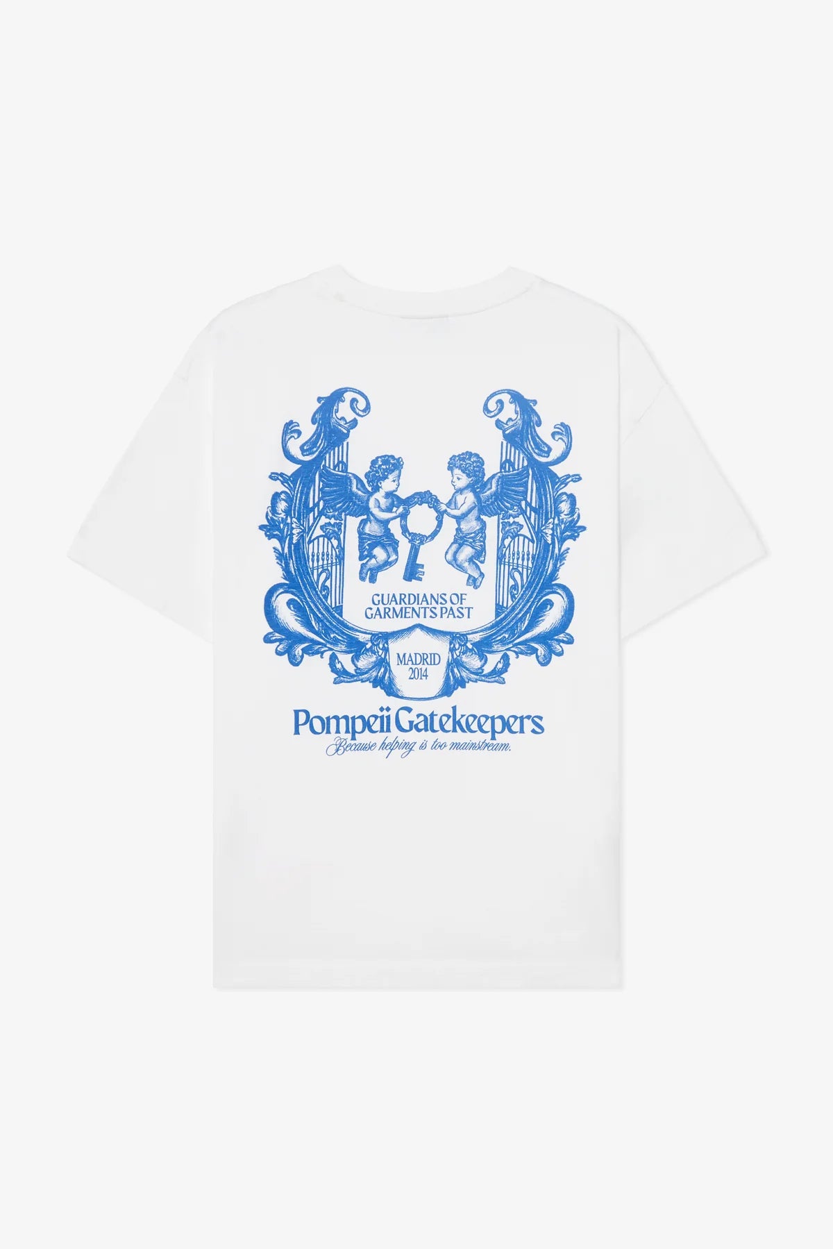 Gatekeeper White Tee Streetwear - T-Shirt | Raf Sneakers Trieste