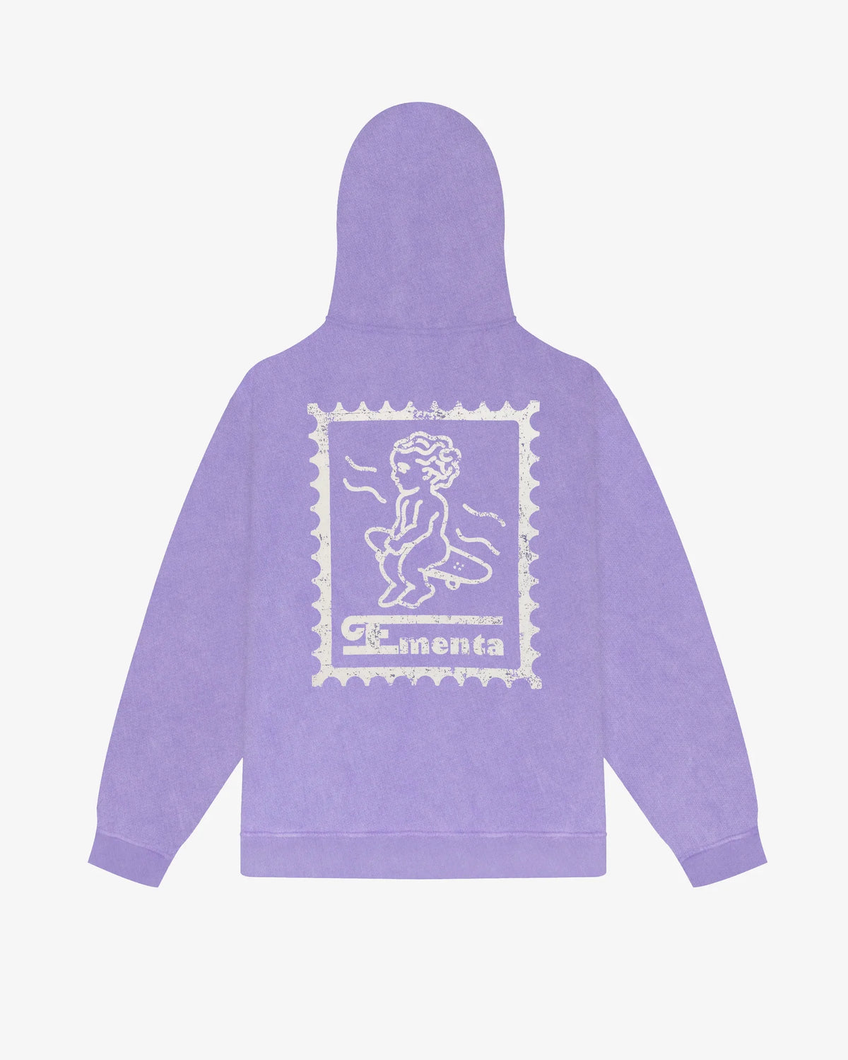 IKON Stamp Fade Out Hoodie Acai Purple - Felpa Streetwear | Raf Sneakers Trieste
