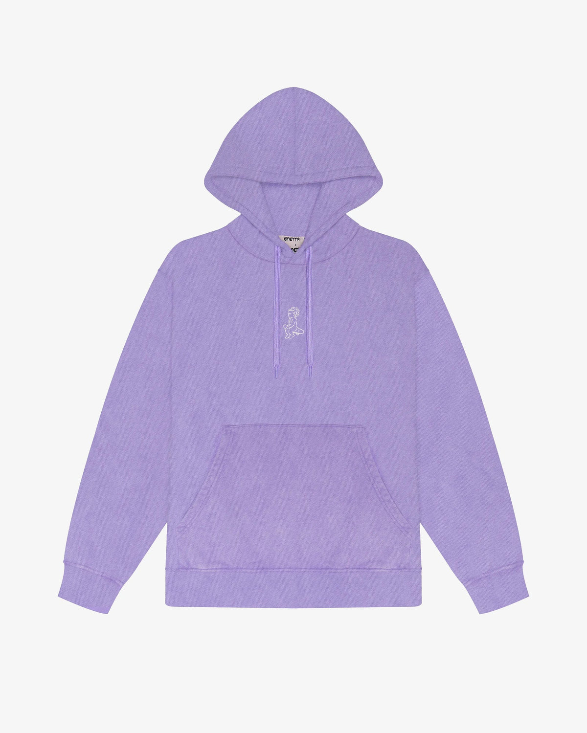IKON Stamp Fade Out Hoodie Acai Vista Frontale - Raf Sneakers Trieste