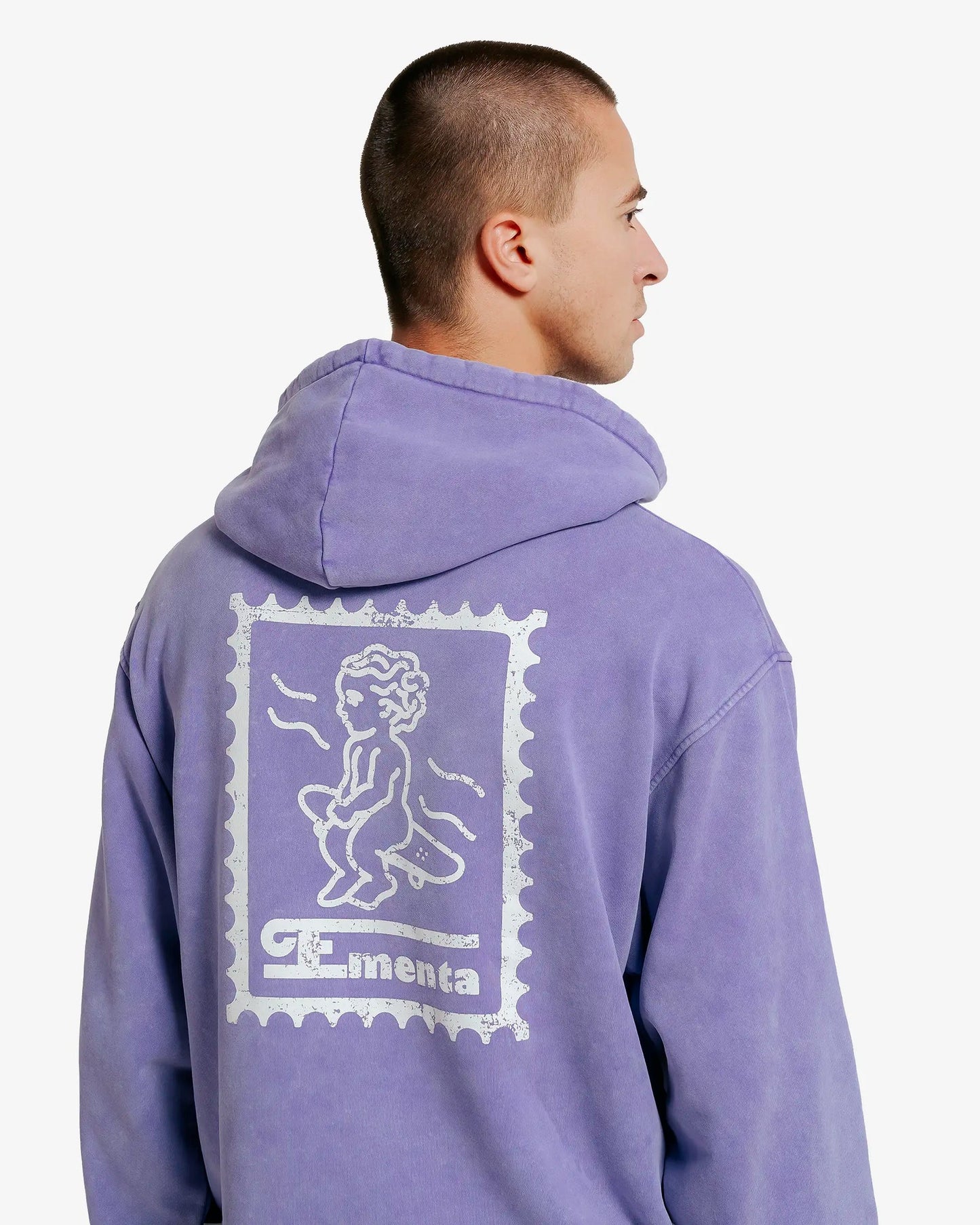 Ikon Stamp Fade Out Hoodie Açai