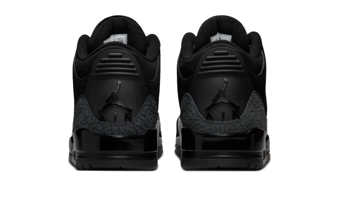 Jordan 3 Black Cat Dettaglio Suola - Raf Sneakers Trieste