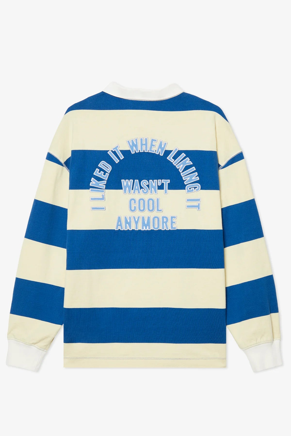 Lemon Azure Striped Polo Sweat - Abbigliamento Streetwear | Raf Sneakers Trieste