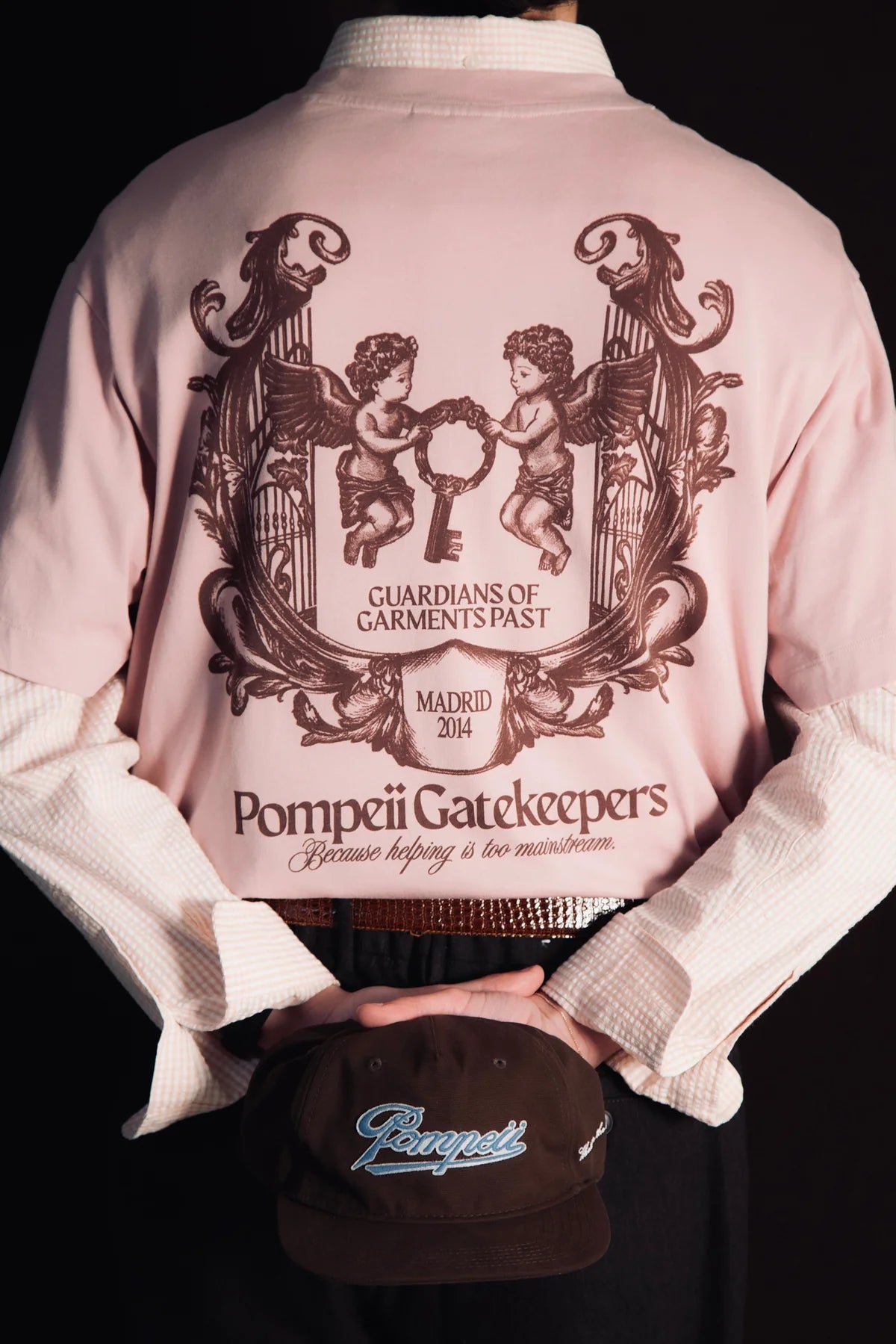 Gatekeeper Powder Pink Tee Vista Retro - Raf Sneakers Trieste