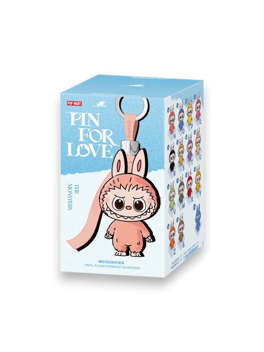Pop Mart Labubu The Monsters – Pin for Love Series (Vinyl Plush Pendant N-Z)
