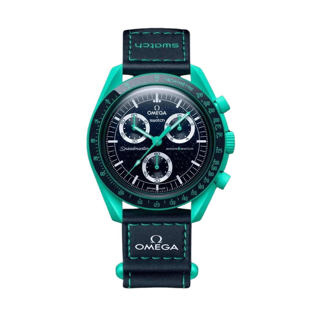 Swatch x Omega Bioceramic Moonswatch Mission On Earth Polar