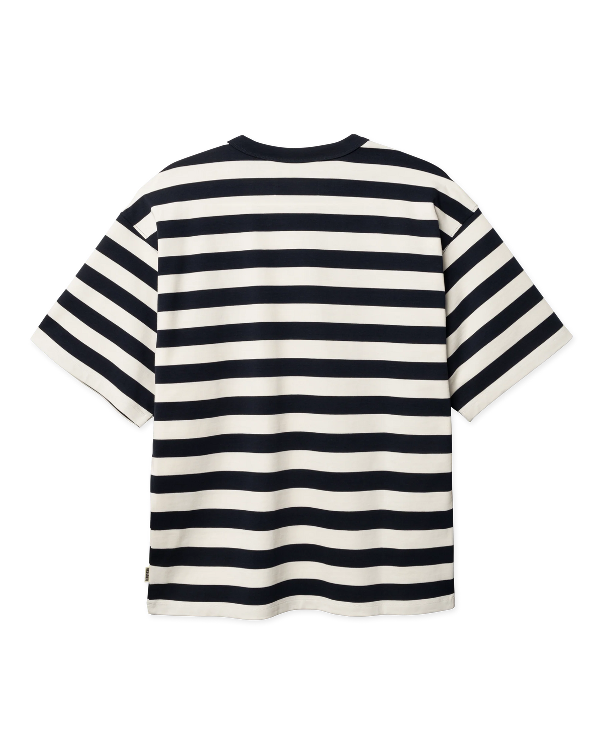 WoodBird WBBeam Stripe Tee Dark Navy Vista Retro - Raf Sneakers Trieste