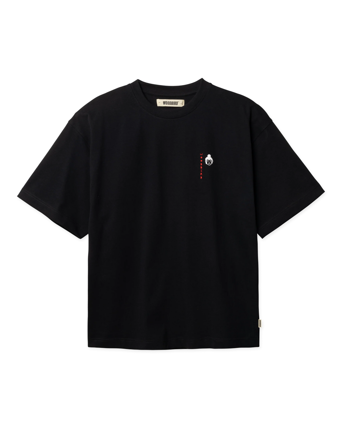 WoodBird WBBeam Suma Tee Black Vista Retro - Raf Sneakers Trieste