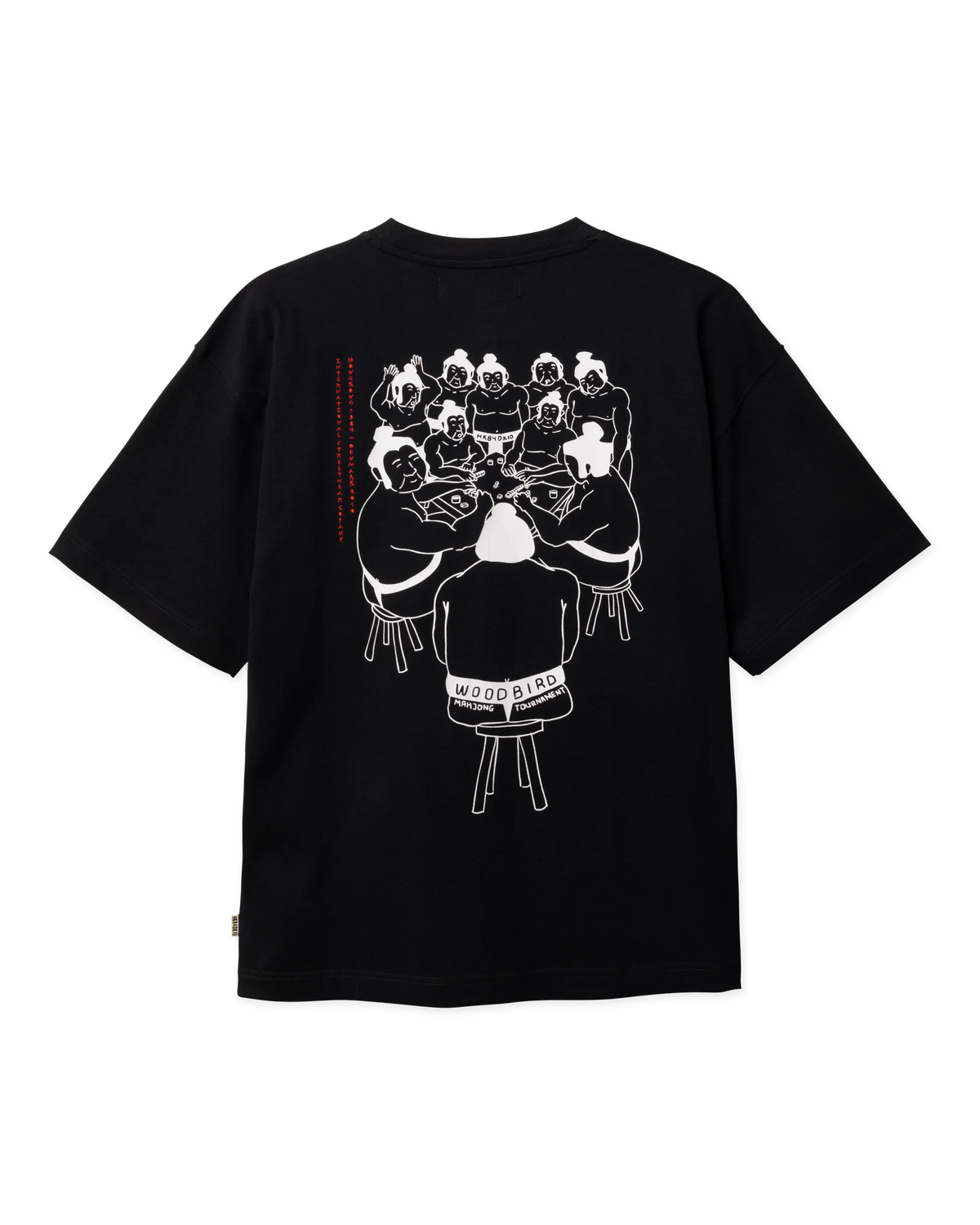 WoodBird WBBeam Suma Tee Black - T-Shirt Streetwear | Raf Sneakers Trieste