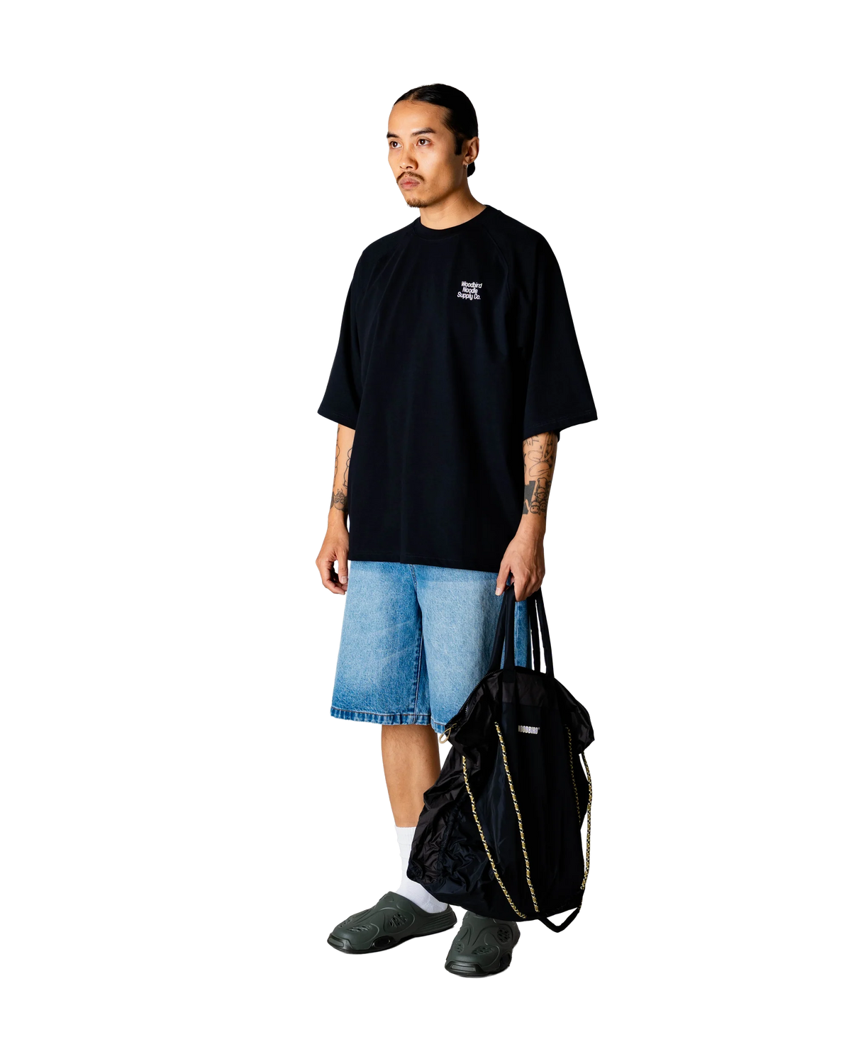 WoodBird WBBlake Supply Tee Vista Frontale - Raf Sneakers Trieste