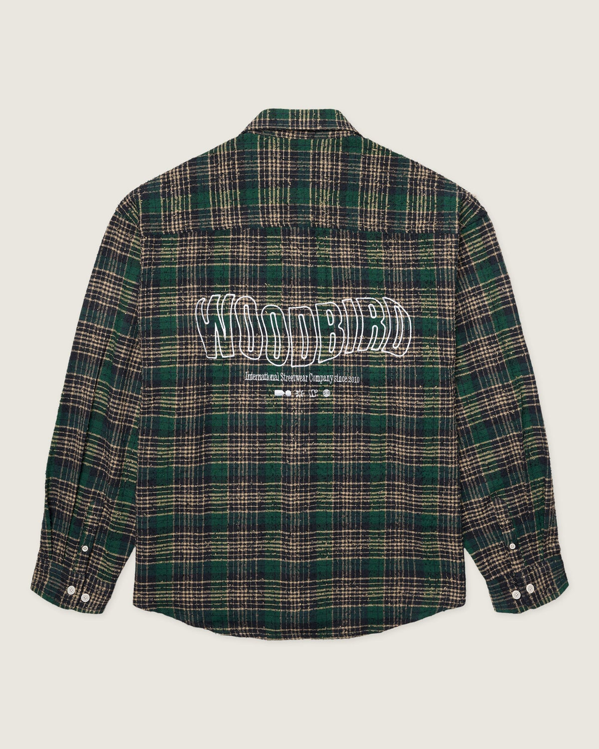 WoodBird WBJong Em Check Shirt Green Check - Camicia Streetwear | Raf Sneakers Trieste