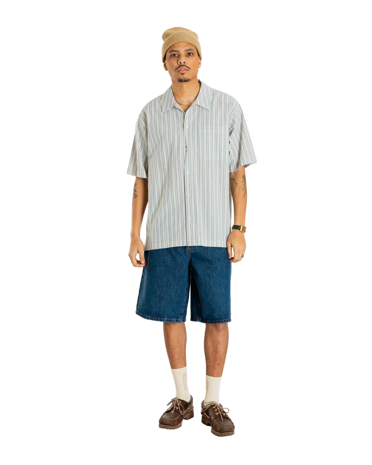 WoodBird WBRami Stone Shorts Vista Retro - Raf Sneakers Trieste