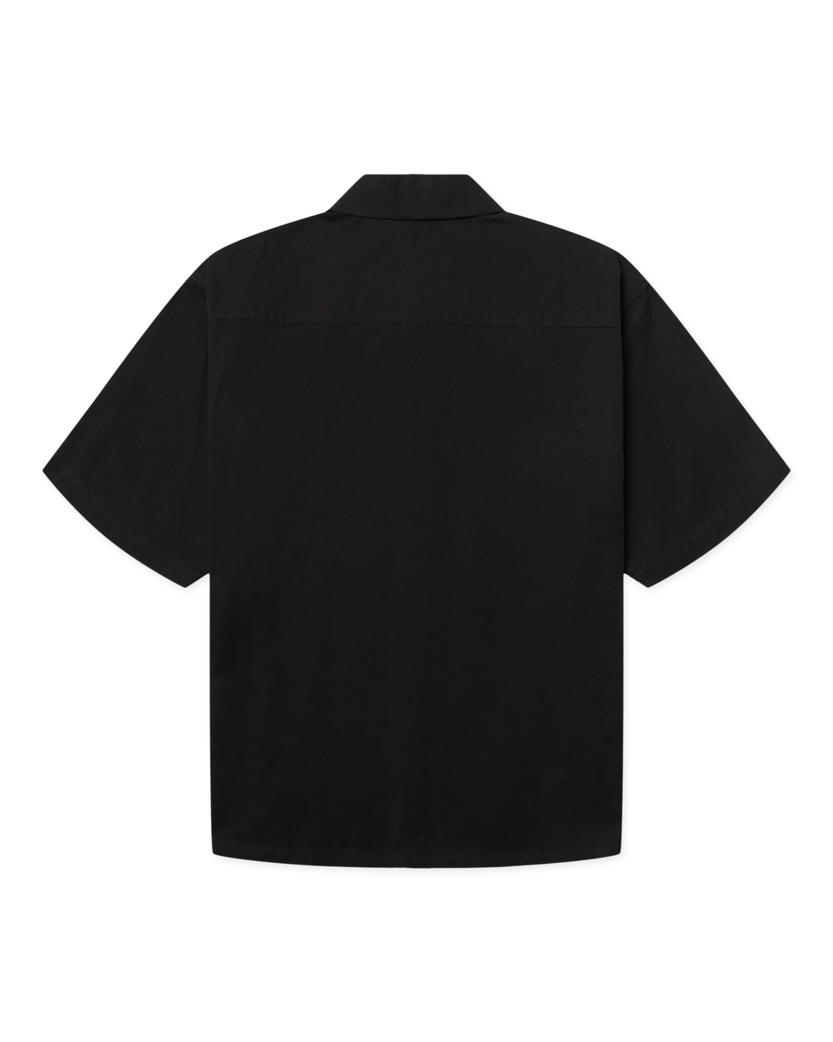 WoodBird WBWang Carp Shirt Black Vista Frontale - Raf Sneakers Trieste