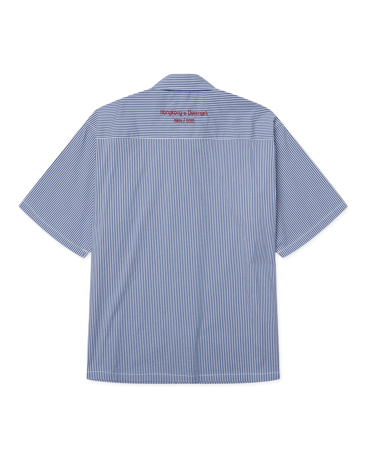 WoodBird WBWang Stripe EMB Shirt Vista Frontale - Raf Sneakers Trieste