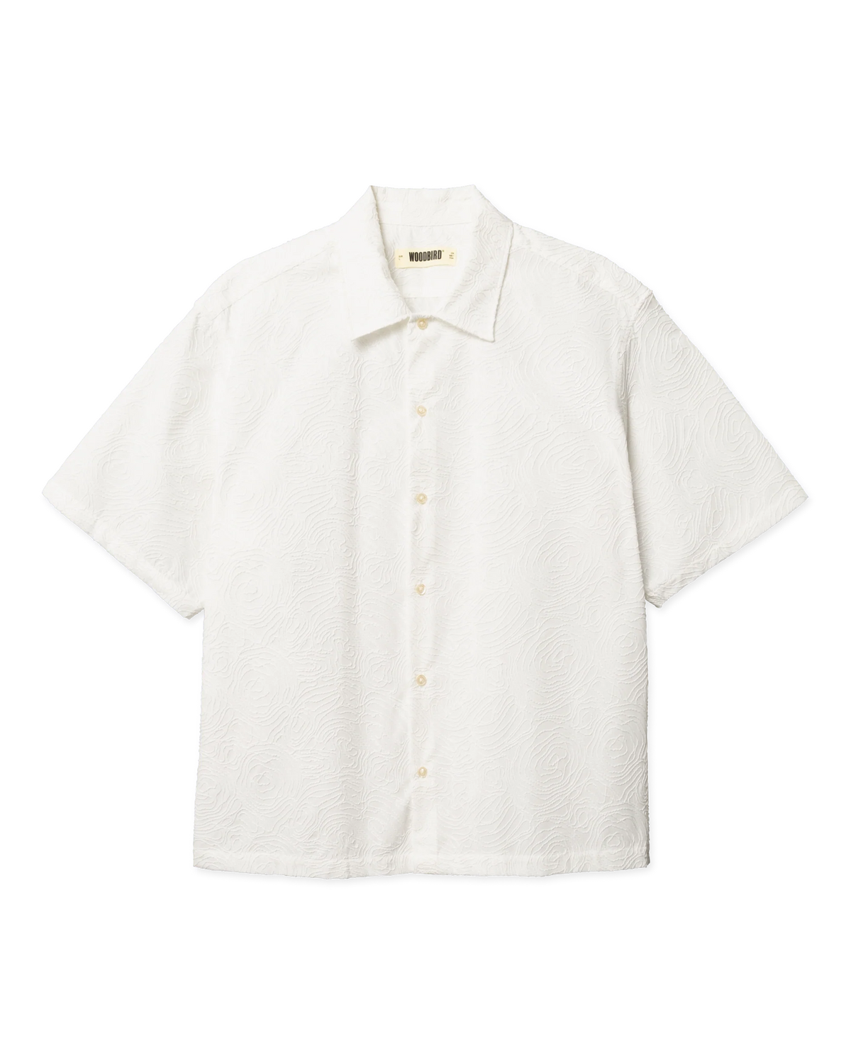 WoodBird WBWang Embroidery Shirt White - Camicia con Ricamo | Raf Sneakers Trieste
