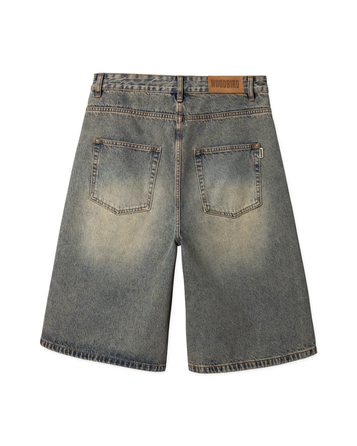 WoodBird WBYuto Aged Shorts Vista Frontale - Raf Sneakers Trieste