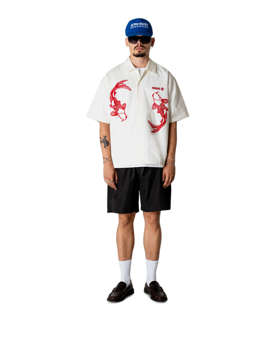 WBWang Carp Shirt Off White