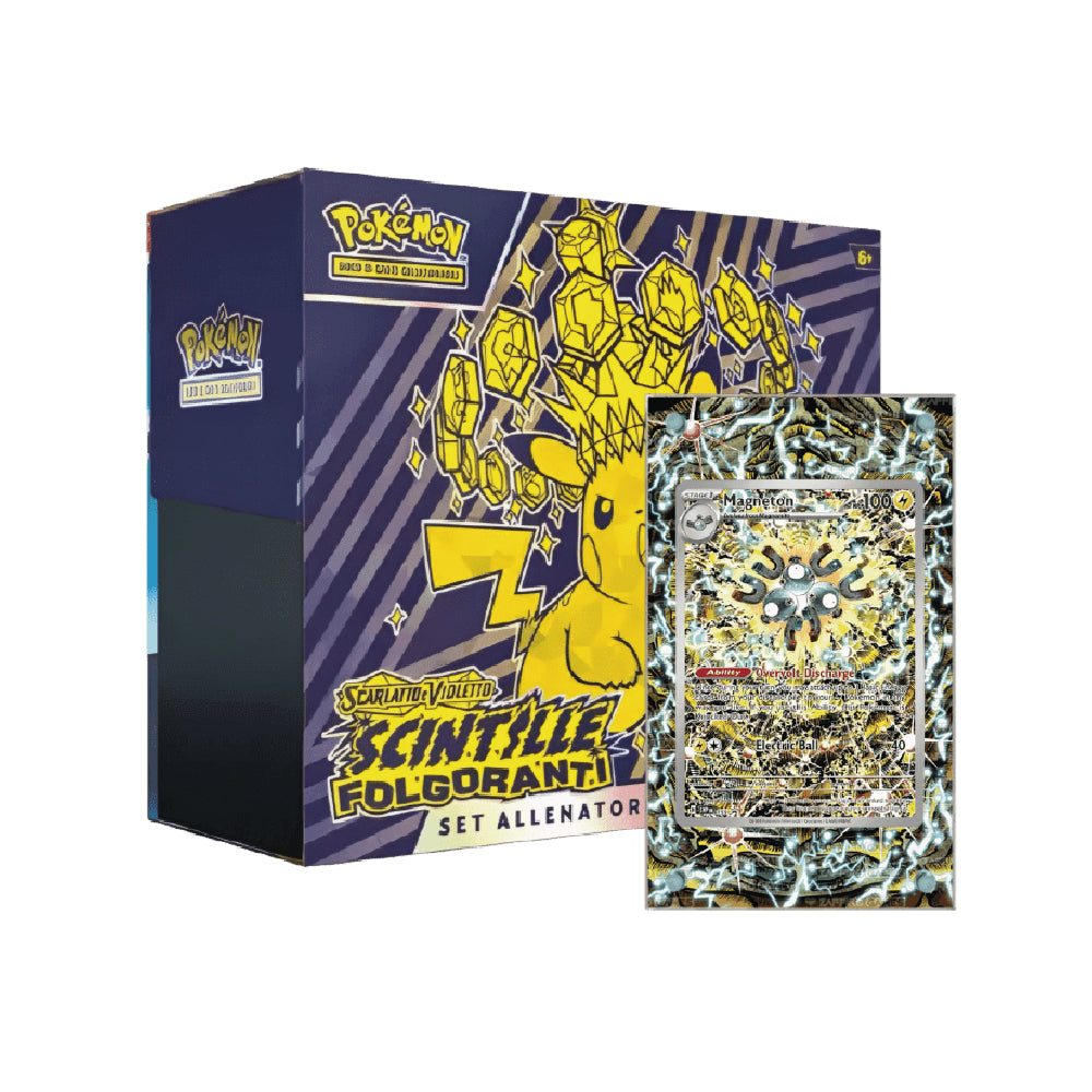 Pokemon Set Allenatore Fuoriclasse Scarlatto e Violetto Scintille Folgoranti (IT)