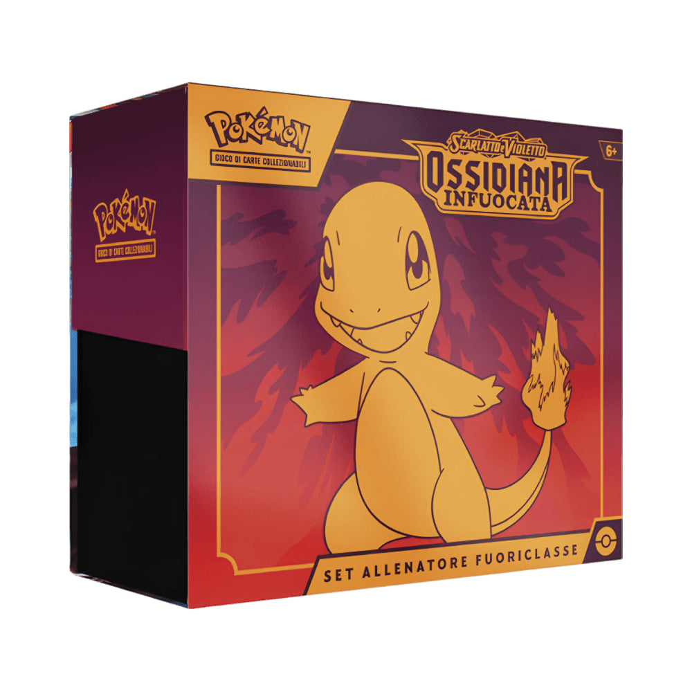 Pokemon Set Allenatore Fuoriclasse Scarlatto e Violetto Ossidiana Infuocata IT