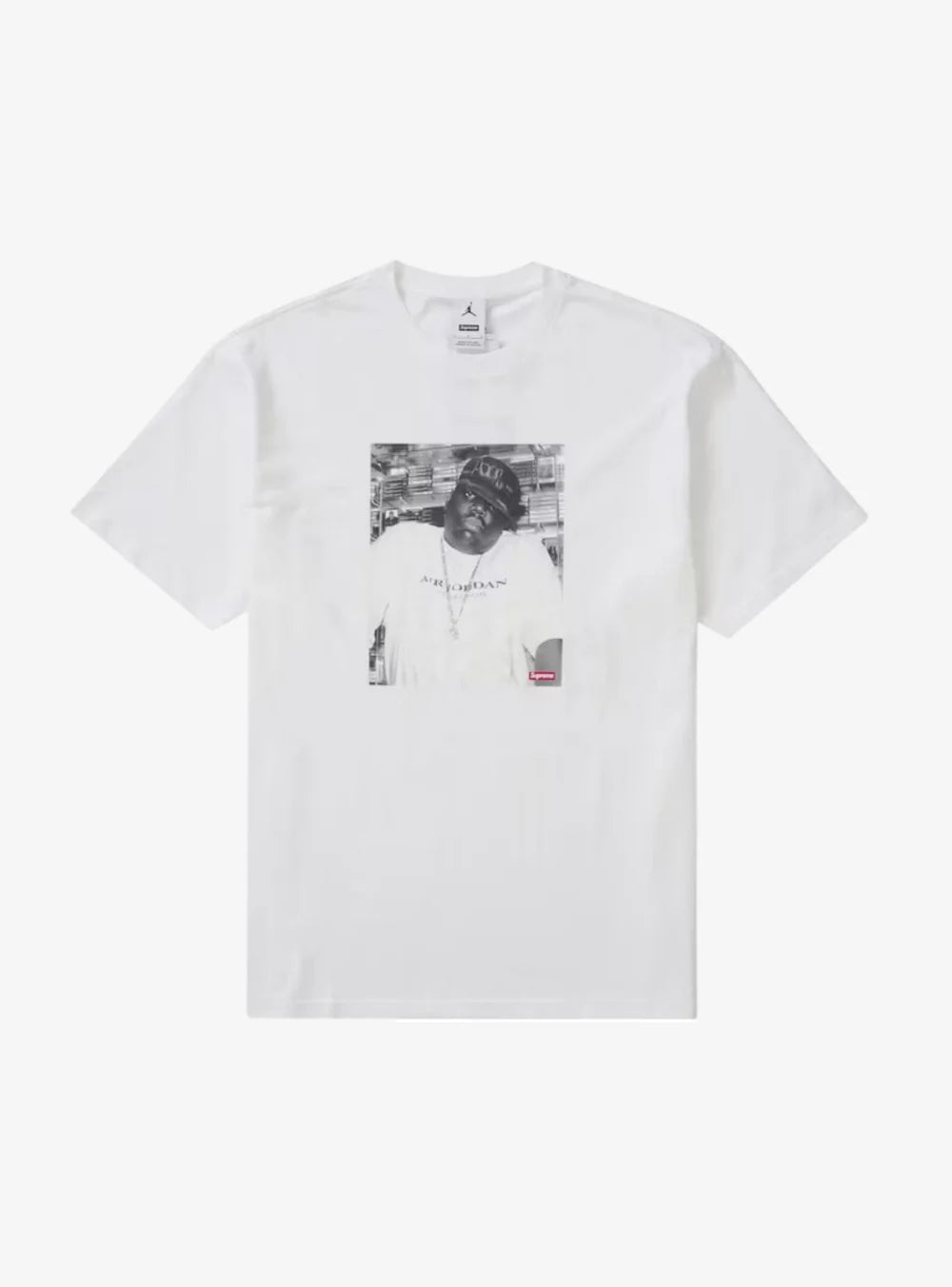 Supreme Jordan Biggie T-SHIRT White