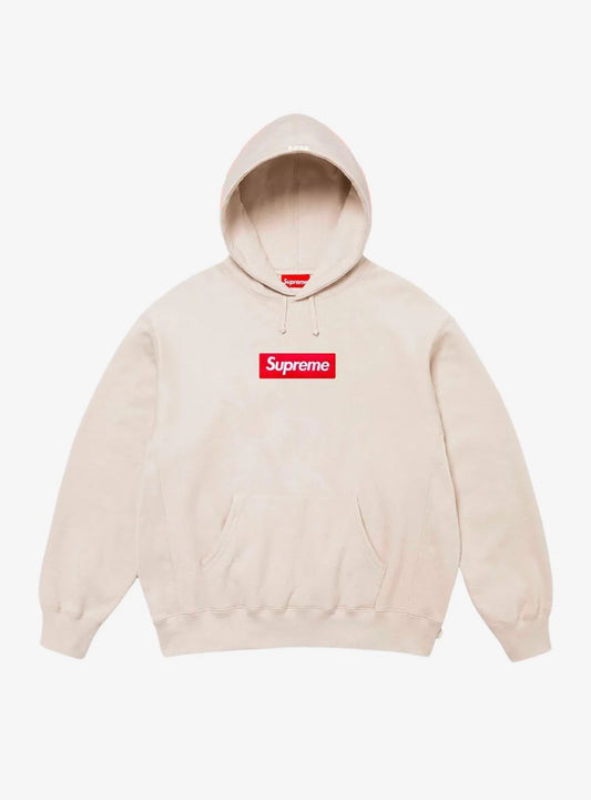 Supreme BOX LOGO HOODED SWEATSHIRT CREAM (FW24)