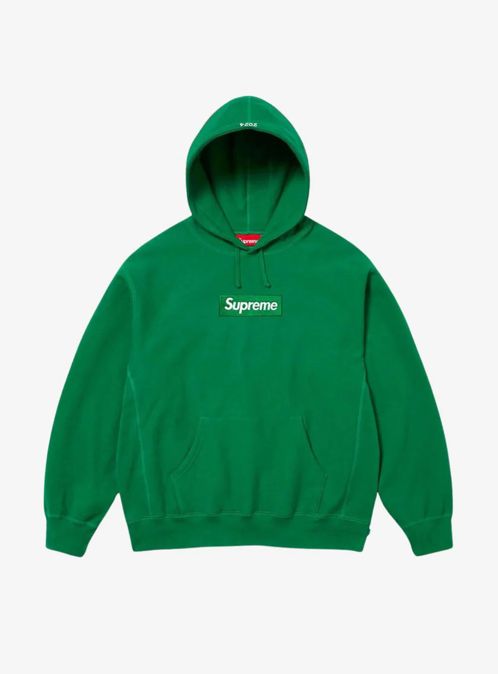 Supreme BOX LOGO HOODED SWEATSHIRT GREEN (FW24)