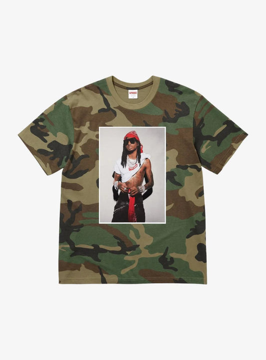 Supreme Playboy Carti T-Shirt Camo