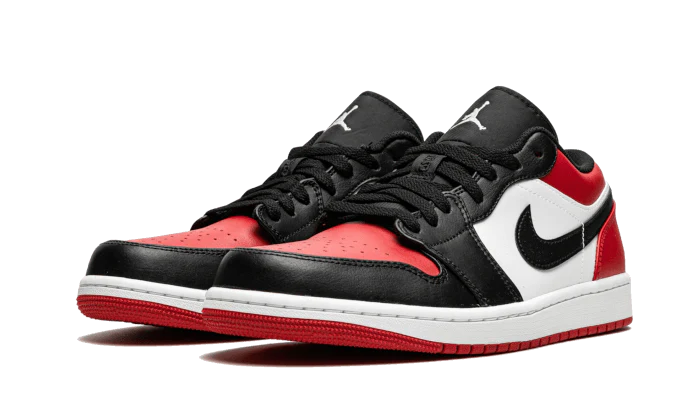 Jordan 1 Low Bred Toe – Raf Sneakers Streetwear Jordan 1 Low Bred Toe – Raf Sneakers Streetwear