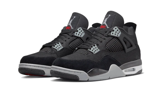 Jordan 4 Black Canvas