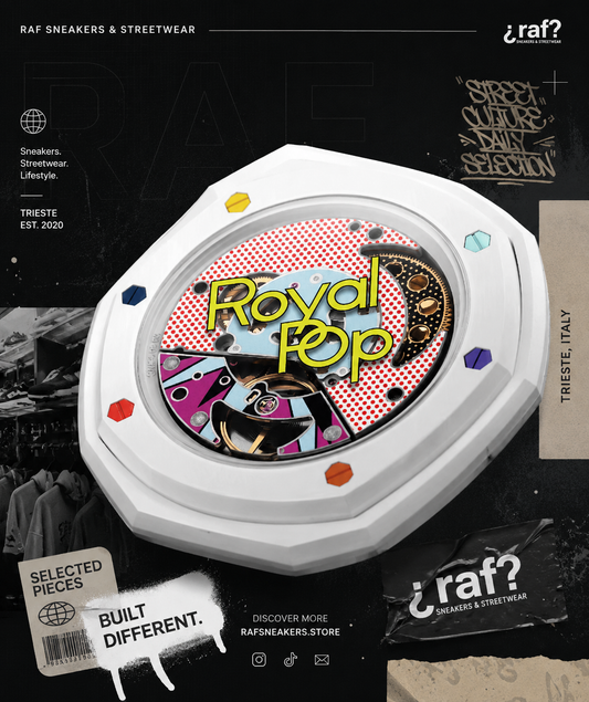 Swatch x Audemars Piguet Bioceramic Royal Pop Green Eight - disponibile da Raf Sneakers Trieste