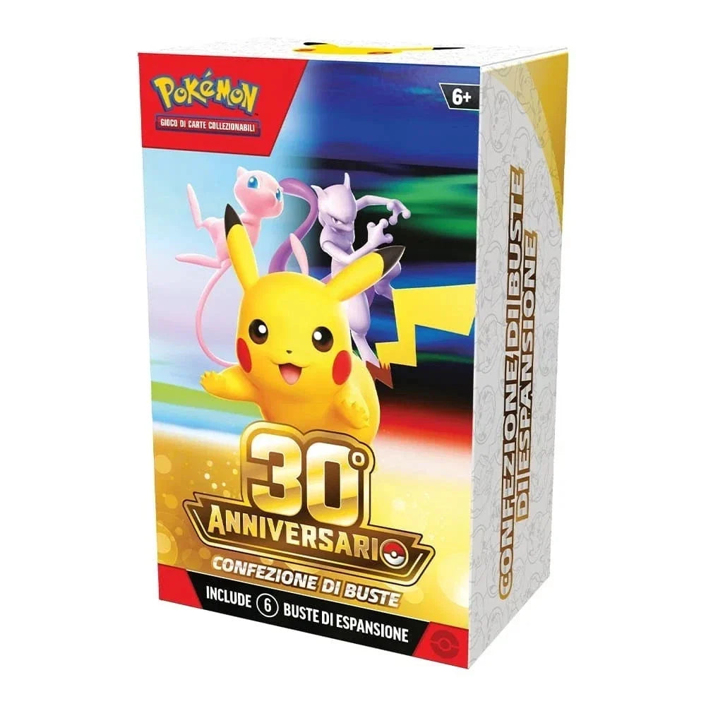 Pokémon TCG 30° Anniversario Bundle 2 ottobre - Raf Sneakers Trieste