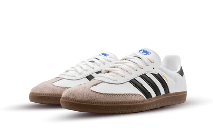 Adidas Samba OG White Black Vista Laterale - Raf Sneakers Trieste