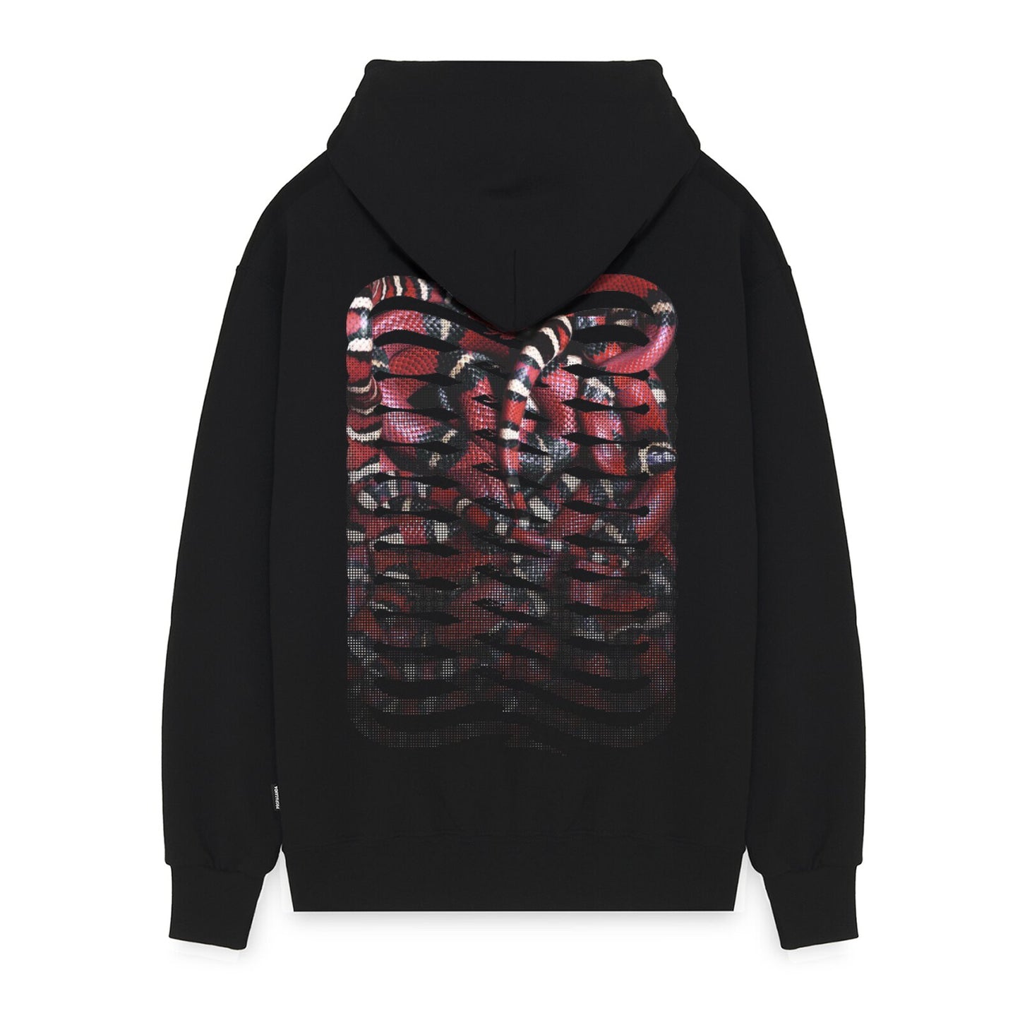 Ribs Coral Hoodie