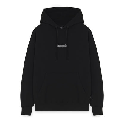 Propaganda Ribs Butterfly Hoodie Black vista retro - Raf Sneakers Trieste