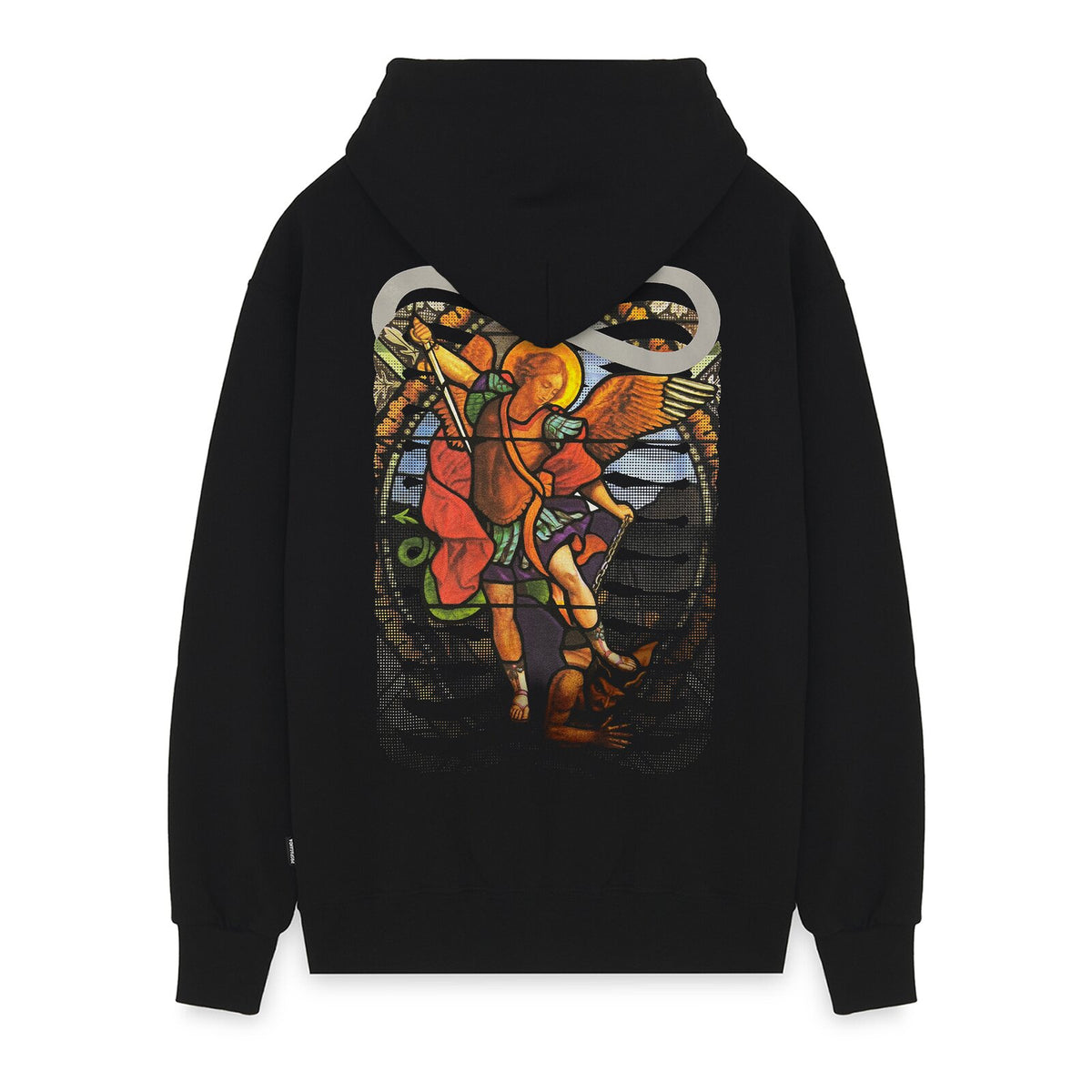 Propaganda Ribs Archangel Hoodie Black FW26 - Raf Sneakers Trieste