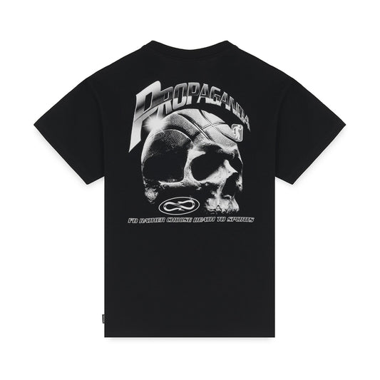 Propaganda League Tee Black FW26 - Raf Sneakers Trieste