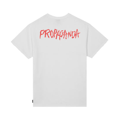 Logo Strike Tee White Vista Retro - Raf Sneakers Trieste